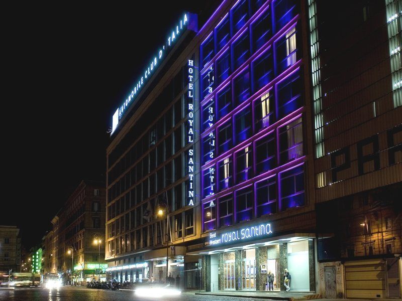 Best Western Premier Hotel Royal Santina Řím Exteriér fotografie